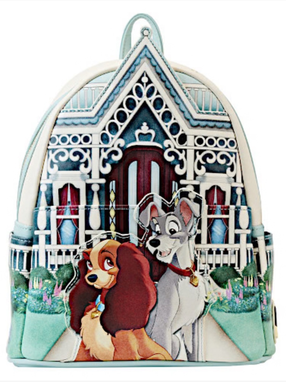 Loungefly Lady And The Tramp Portrait House Mini Backpack